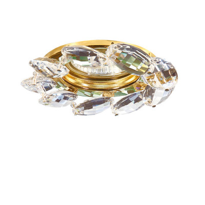 Lightstar 031902 Светильник NOCE MR16/HP16 ЗОЛОТО/ПРОЗРАЧНЫЙ (в комплекте)