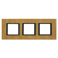 MGU68.006.7P1 - UNICA CLASS РАМКА 3-постовая, СВЕТЛАЯ КОЖА