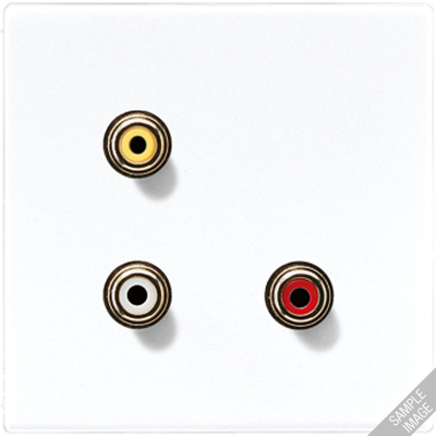 2x Cinch Audio (RCA) / Composite Video, MALS1031