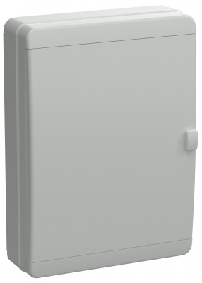 TEKFOR Корпус пласт. КМПн-54 IP65 сер. непрозр. дверь IEK, TF5-KP73-N-54-65-K03-K03