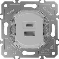 Donel D16  Механизм USB - зарядное устройство 20Вт тип A+С 3100мА быстрая зарядка, DO20420