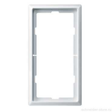 Artec Рамка 2-ная без перегородки, полярно-бел.