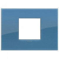 19652.64 - Vimar Накладка CLASSIC на 2 центральных модуля рефлекс ультрамарин