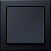 Berker Выключатель 1-клавишный, матовый антрацит,  серия Q.3