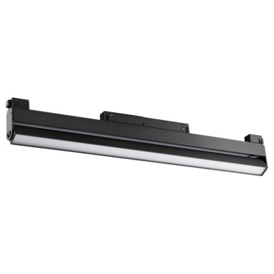 Novotech 358541 SHINO NT21 036 черный Трековый светильник для низковольного шинопровода IP20 LED 4000K 24W 48V FLUM