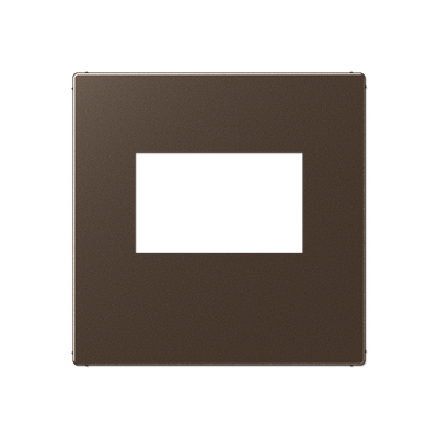 Kрышка для USB-зарядный устройств; без видимого винта; термопласт; мокка, A1569USBMO