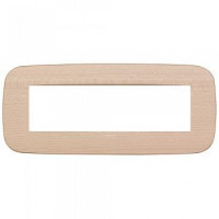 19687.53 - Vimar Накладка ROUND на 7 модулей клен