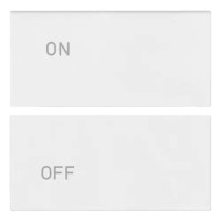 Vimar Две клавиши 2М для автоматизации, ON/OFF, белые, 19752.1.B