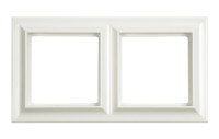 Рамка 2-поста; Eco Profi  Standart; термопласт; слоновая кость, EPS482