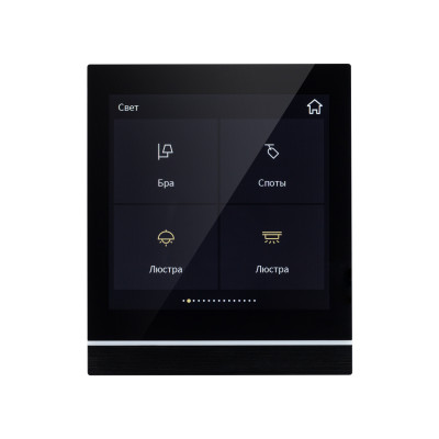 INTELLIGENT ARLIGHT Панель сенсорная KNX-113-40-MULTI-V4-IN (20-30V) (IARL, IP20 Пластик, 2 года), 032386