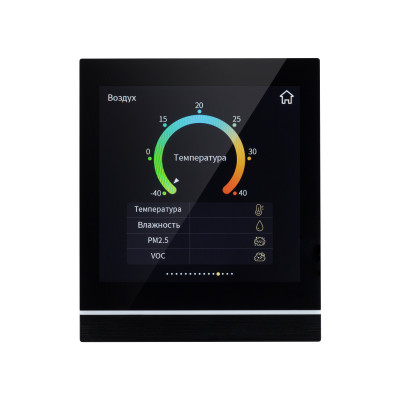 INTELLIGENT ARLIGHT Панель сенсорная KNX-113-40-MULTI-V4-IN (20-30V) (IARL, IP20 Пластик, 2 года), 032386