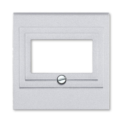 5014H-A00040 70 - Накладка ABB Levit для розеток USB / HDMI / VGA серебро - 2CHH290040A4070