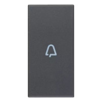 Vimar Клавиша для осевых устройств на 1 модуль символом "звонок", 20131.C