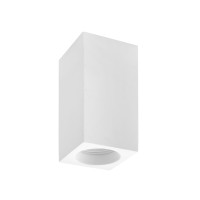 Denkirs DK5002-GY Светильник накладной IP 20, 50 Вт, GU10, белый, гипс