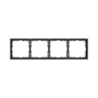 Рамка 4-постовая, серый Kollinger Eclipse EC4GY