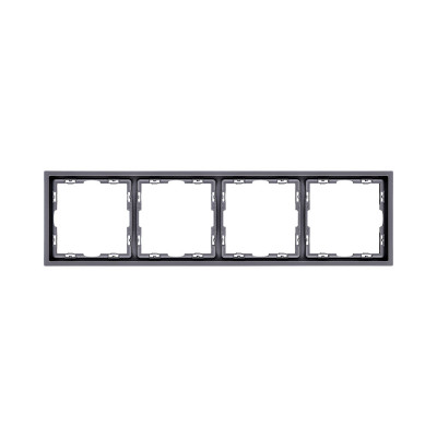 Рамка 4-постовая, серый Kollinger Eclipse EC4GY