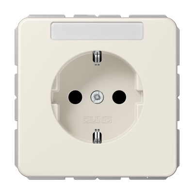 Штепсельная розетка SCHUKO 16A 250V~ с защитой от детей и полем для надписи, CD1520BFKINA