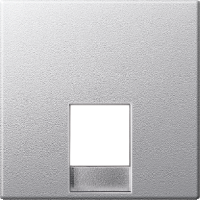 SM Накладка для тлф. розетки арт. № SCMTN463501/463500, алюм.