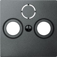 SM Накладка TV/FM/SAT, антрацит SM Накладка TV/FM/SAT, антрацит