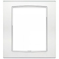 Vimar Накладка классика для 8 модулей зеркало серебряное, 20668.C81