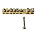 Vimar Планка зажимов латунь 8 отверстий к V52008,V51112,V51124, V51808