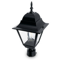 Светильник садово-парковый, 100W 230V E27 черный, 4203/PL4203 (на столб), Feron 11028