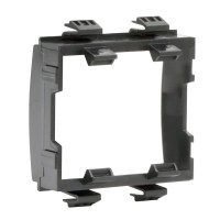 ДКС Каркас под 2 модуля "Viva", черный, F0000AB