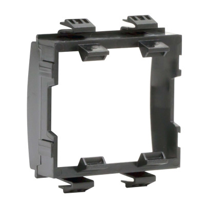 ДКС Каркас под 2 модуля "Viva", черный, F0000AB