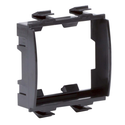 ДКС Каркас под 2 модуля "Viva", черный, F0000AB