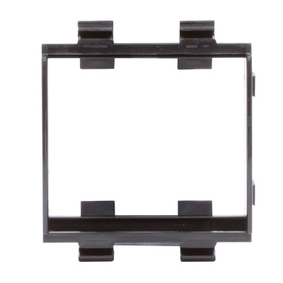 ДКС Каркас под 2 модуля "Viva", черный, F0000AB