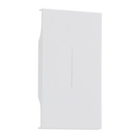 Клавиша 2-ух модульная цвет-белый матовый Meiton, AW01M2 Клавиша 2-ух модульная цвет-белый матовый Meiton, AW01M2