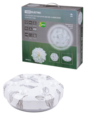 Светильник светодиодный LED СПС 12 15Вт 4000К D35см, Кристалл TDM Electric, SQ0329-0162