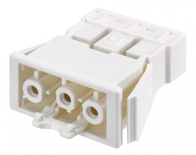Simon Connect Белый Разъем Quick Connection "мама" встраиваемый, 2P+E, безвинт.соединение, CR0001-9