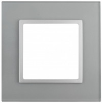 ЭРА 14-5101-03 Elegance Алюминий/алюм Стекло Рамка 1-ая