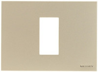 N2471 CV - Рамка итальянского стандарта на 1 модуль, серия Zenit, цвет шампань - 2CLA247100N1901 N2471 CV - Рамка итальянского стандарта на 1 модуль, серия Zenit, цвет шампань - 2CLA247100N1901