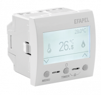 Мультифункц. термостат – 2 мод,бел. мат, EFAPEL, 45236 SBM