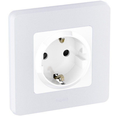 Legrand Рамка 1 пост - Legrand Inspiria - жемчуг, 673936