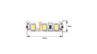 Лента светодиодная стандарт 2835 120LED/м 12Вт/м 12В IP20 со скотчем 3М нейтр. бел. (уп.5м) SWG Standard 00-00009236