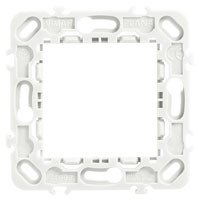 Vimar Суппорт для 2 модулей 71мм без винтов, серое, 14603.G