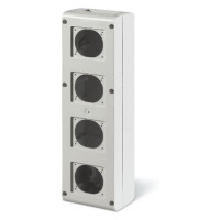 Корпус на 4 поста с основанием 70х87 мм. (упак. 1шт), ДКС DIS6323501