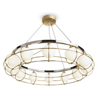 Modern Подвесной светильник Цвет: Золото и Хром , 12х40W G9