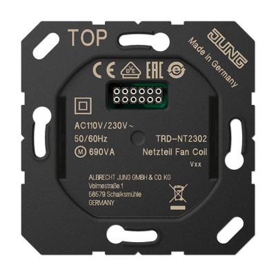 Запчасть, блок питания для контроллеров двухтрубных фэнкойлов, TRD-NT2302