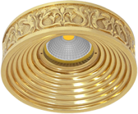 FD1055ROB Fede EMPORIO Светильник встраиваемый круглый , Bright Gold