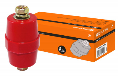 Изолятор SM51 силовой H51xD35xM8мм с болтом TDM Electric, SQ0807-0011