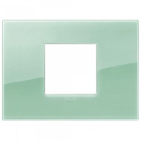 Vimar Накладка CLASSIC на 2 центральных модуля рефлекс шалфей, 19652.65 Vimar Накладка CLASSIC на 2 центральных модуля рефлекс шалфей, 19652.65