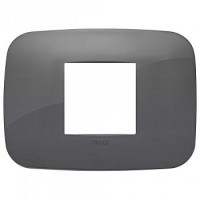 19682.82 - Vimar Накладка ROUND на 2 модуля центрально серая