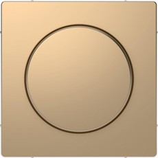 D-Life Накладка с поворотной рукояткой для диммера, шампань