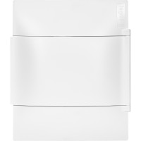 Legrand Practibox S Пластиковый щиток Встраиваемый (в полые стены) 1X4 Белая дверь, 134564
