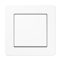 Jung Выключатель 1-клавишный,  серия A Flow