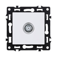 Розетка TV, белый Kollinger Asthetik AS-020WH